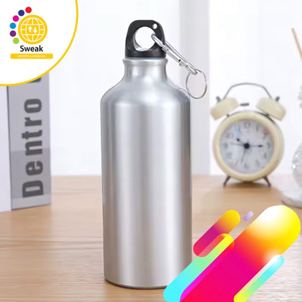 SUBLIMATION SILVER SIPPER BOTTLE