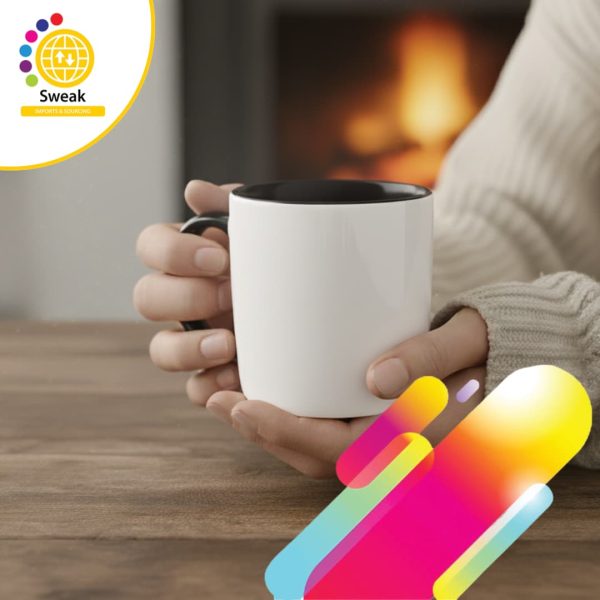 SUBLIMATION BLACK & WHITE MUGS