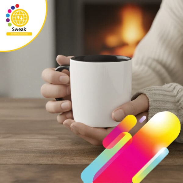 SUBLIMATION BLACK & WHITE MUGS